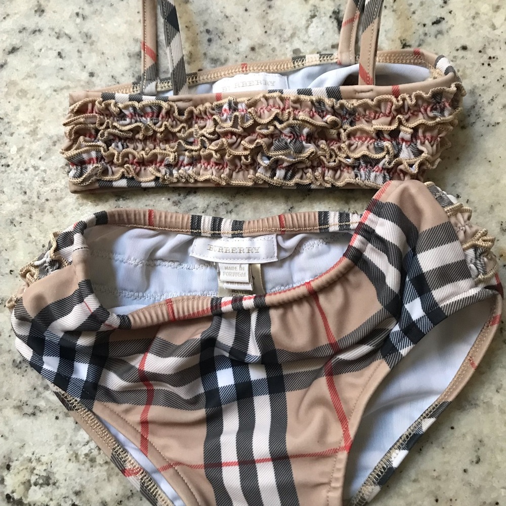 Burberry bikini ( 6months) - never worn
